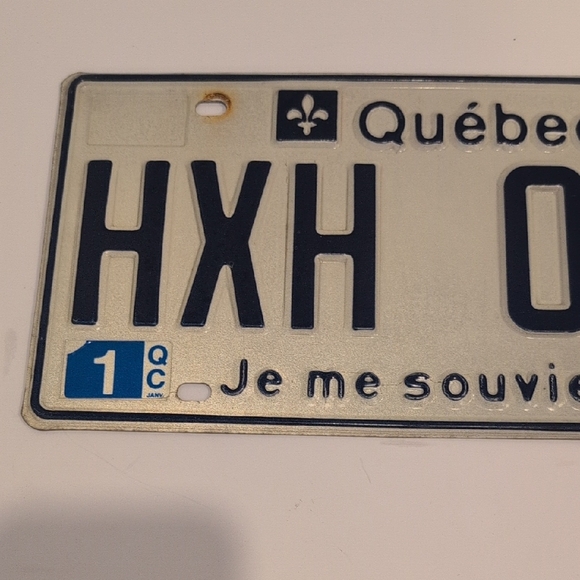 Quebec License Plate - Picture 2 of 3